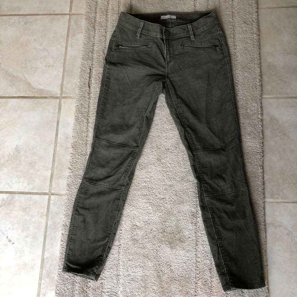 Loft Modern Skinny Corduroy Ankle Pants